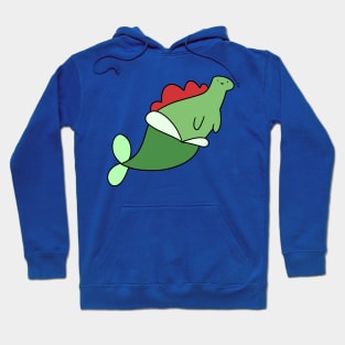 Mermaid Stegosaurus Hoodie